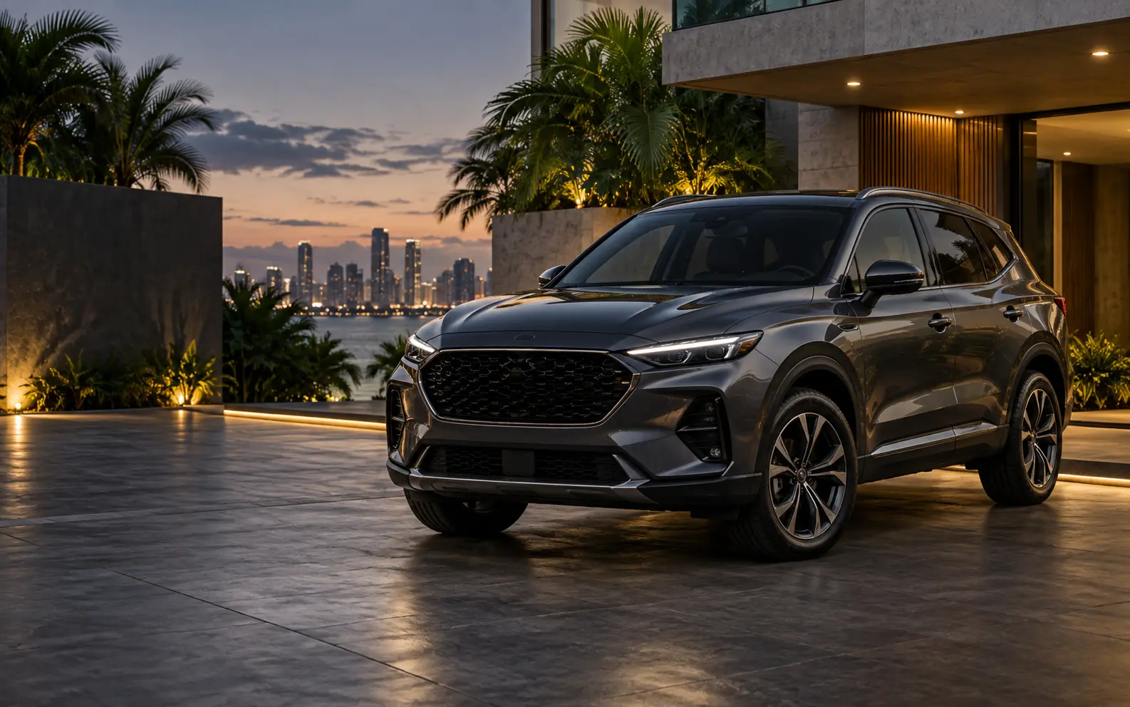SUV moderno listo para ser valorado por Tu Patio